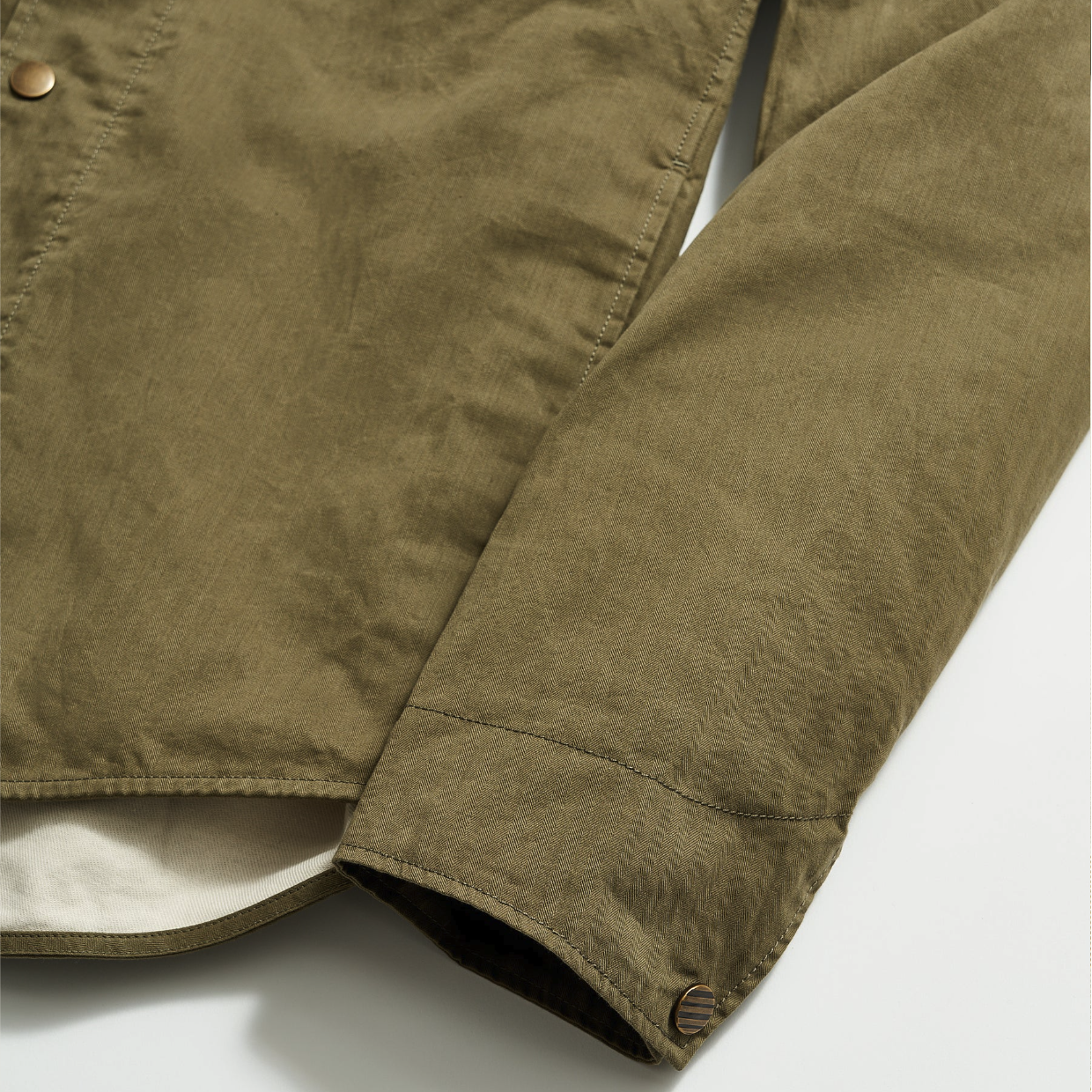 Billy Reid - Leroy Shirt Jacket - Moss Green