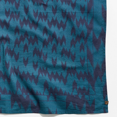 Billy Reid - Barn Quilt Bandana - Blue
