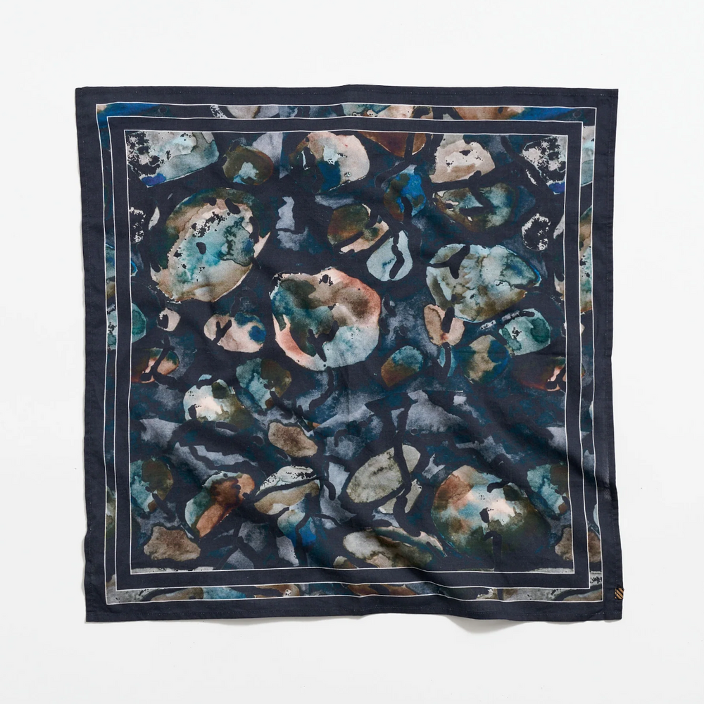 Billy Reid - Low Tide Bandana - Black