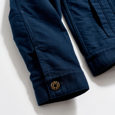 Billy Reid - Moleskin Tupelo Trucker Jacket - Carbon Blue