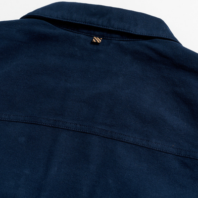 Billy Reid - Moleskin Tupelo Trucker Jacket - Carbon Blue