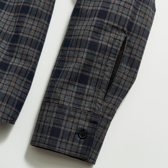 Billy Reid - Plaid Tuscumbia Shirt bd - Brown / Black