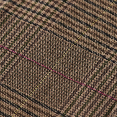Scotch & Soda - Slim Tapered Yarn-Dyed Check Pants - Taupe