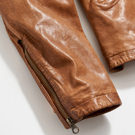 Billy Reid - Blake Leather Jacket - Saddle