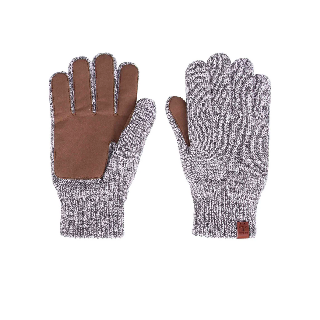 Bickley + Mitchell - Gloves - Grey Twist