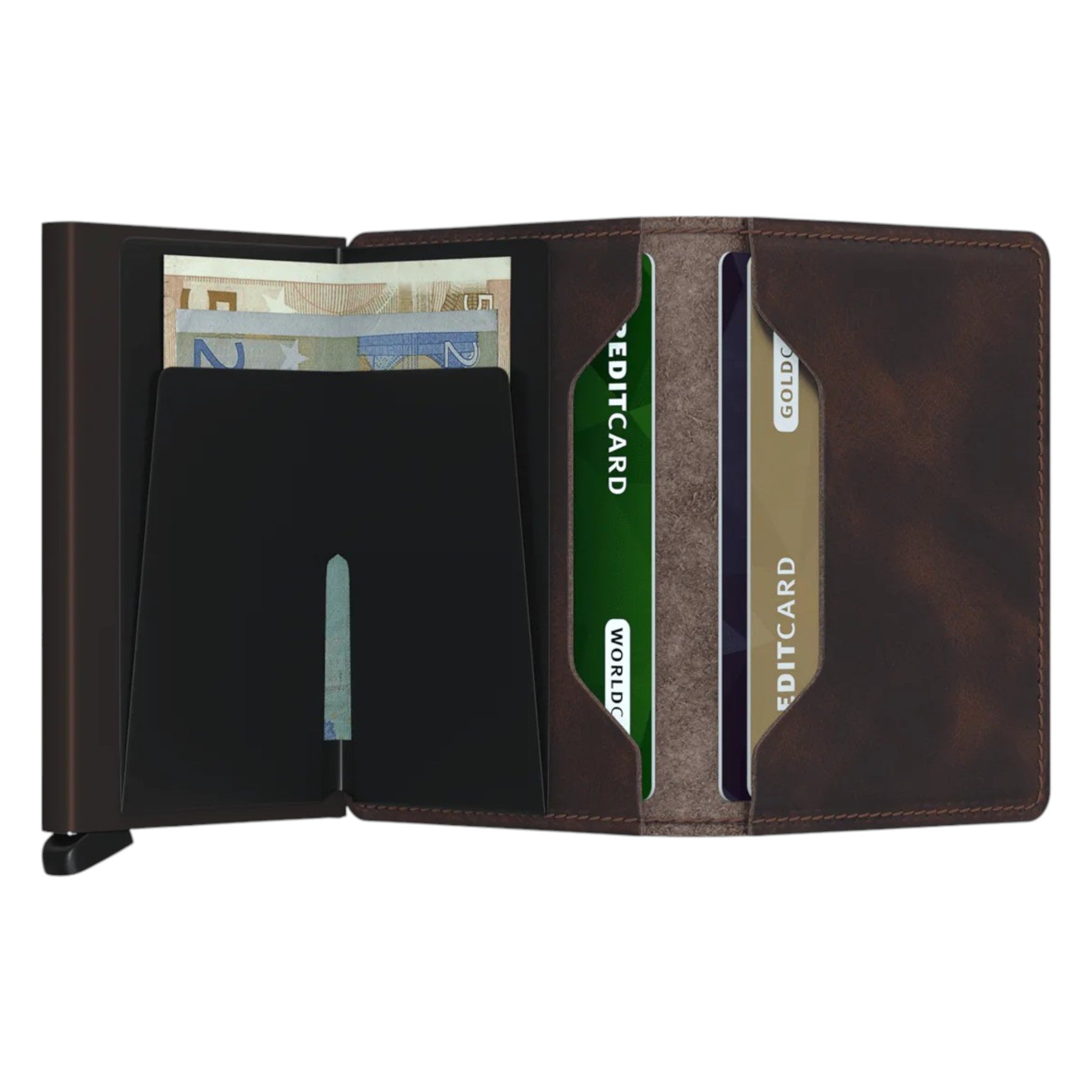 SECRID - Slimwallet - Vintage Chocolate