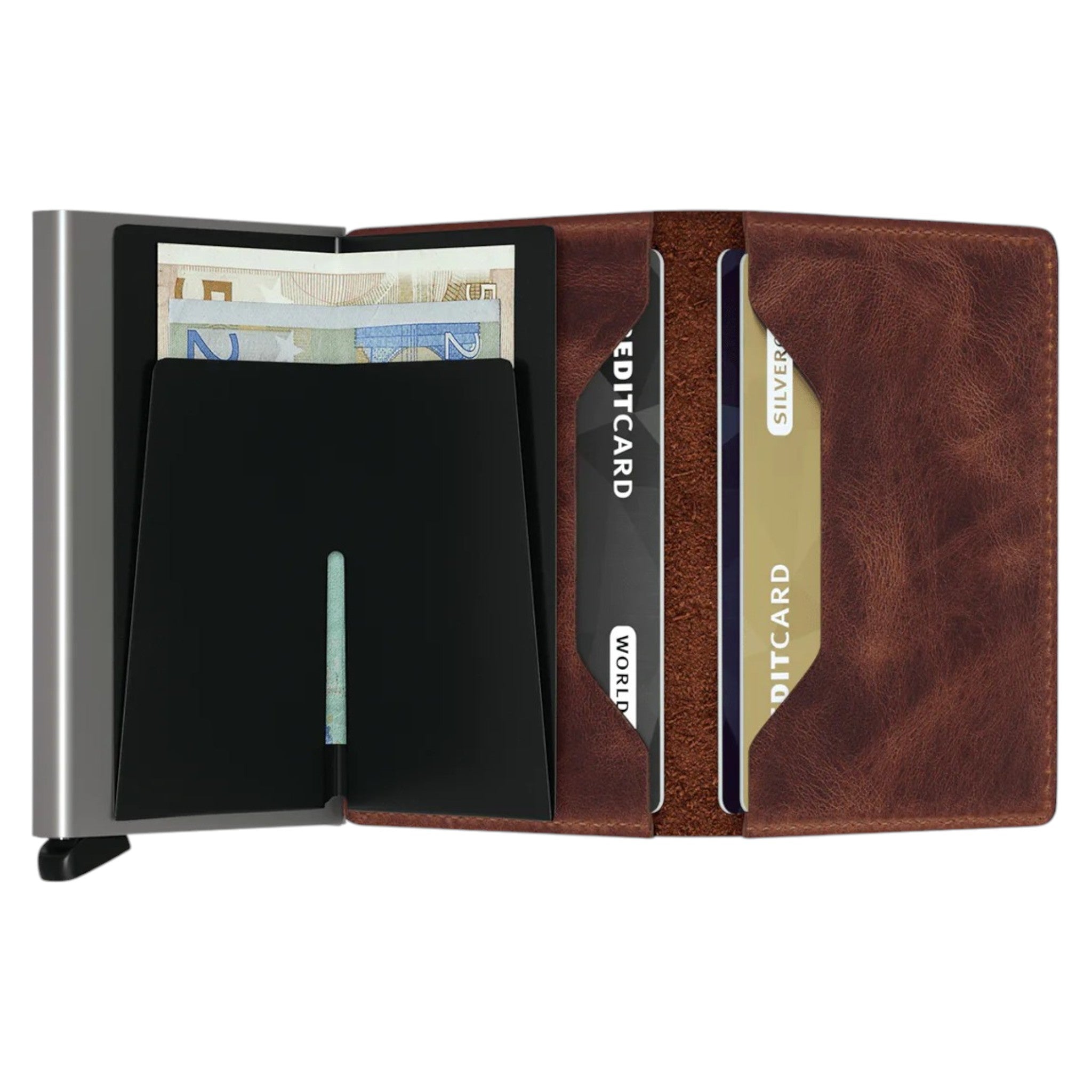 SECRID - Slimwallet - Vintage Brown