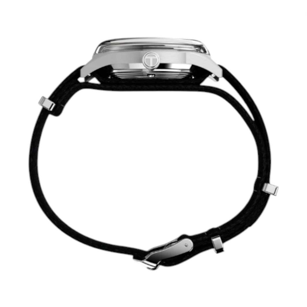 Timex - Marlin Jet Automatic 38mm Fabric Strap Watch - Black