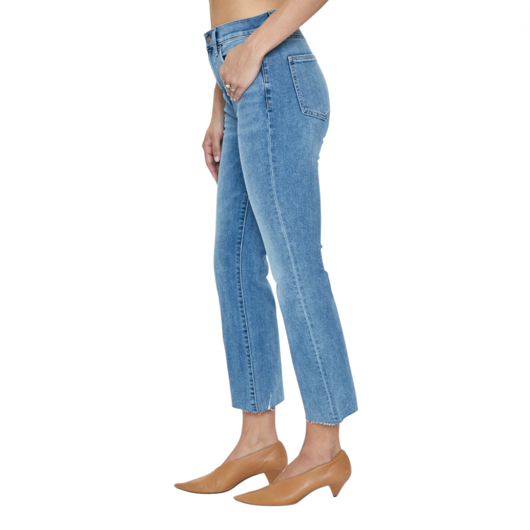 Pistola - Lennon High Rise Crop Boot Denim - Zuma