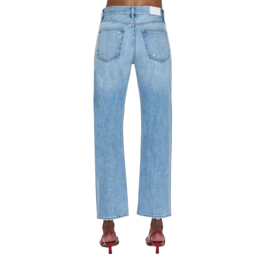 Pistola - Lexi Mid Rise Bowed Straight Denim - Athens