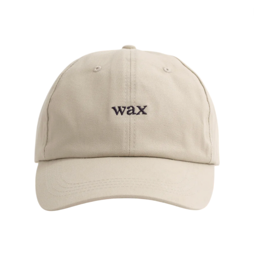 Wax London - Peach Cotton Sports Cap - Stone