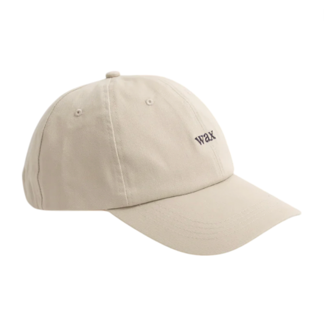 Wax London - Peach Cotton Sports Cap - Stone