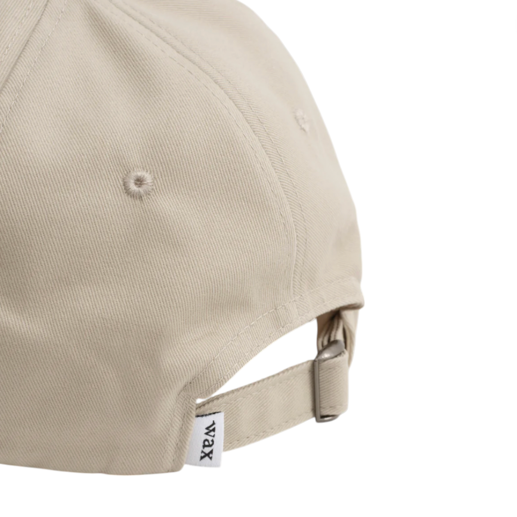 Wax London - Peach Cotton Sports Cap - Stone