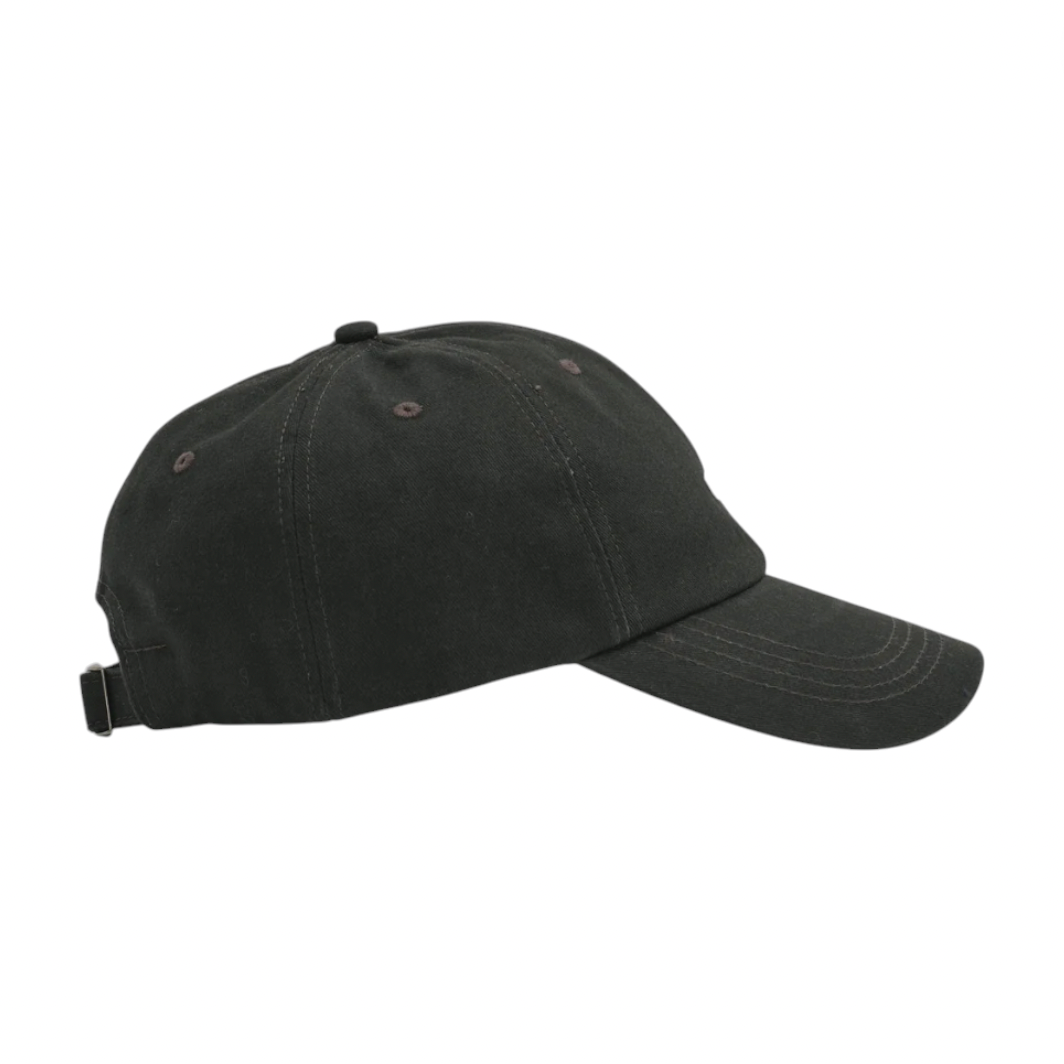 Wax London - Pigment Cotton Sports Cap - Black