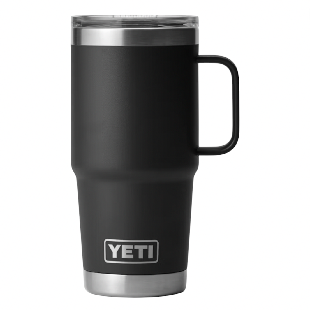 YETI - Rambler 20 oz Travel Mug w/ Stronghold Lid - Black