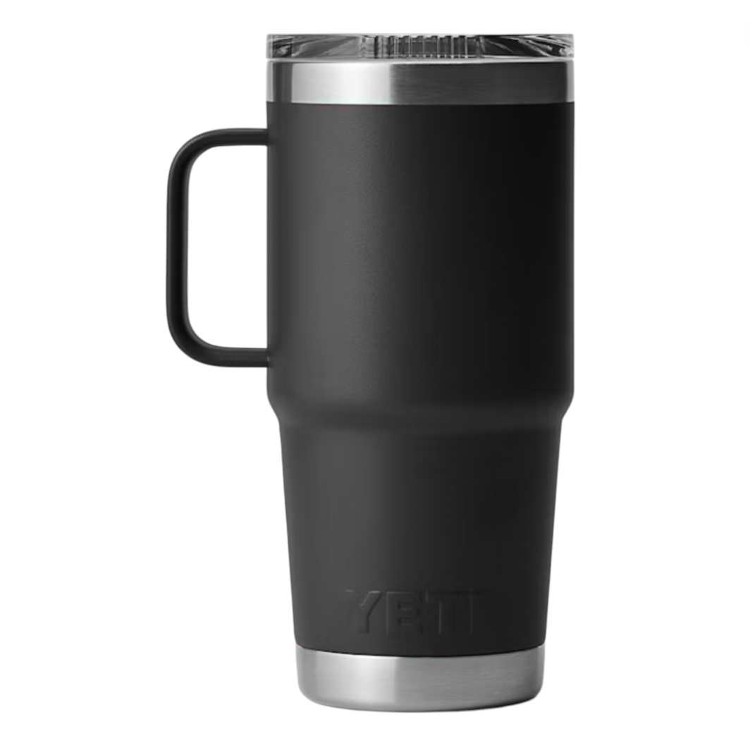 YETI - Rambler 20 oz Travel Mug w/ Stronghold Lid - Black
