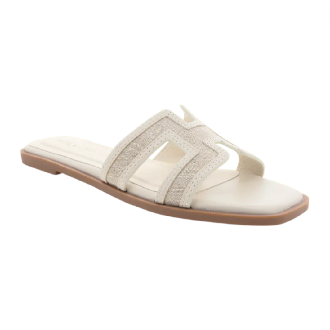 Billini - Gordy Sandals - Cream / Linen