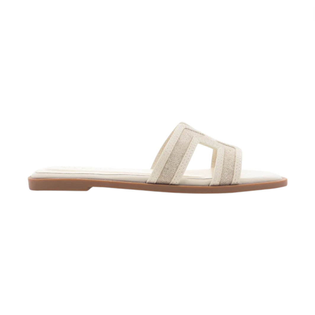 Billini - Gordy Sandals - Cream / Linen