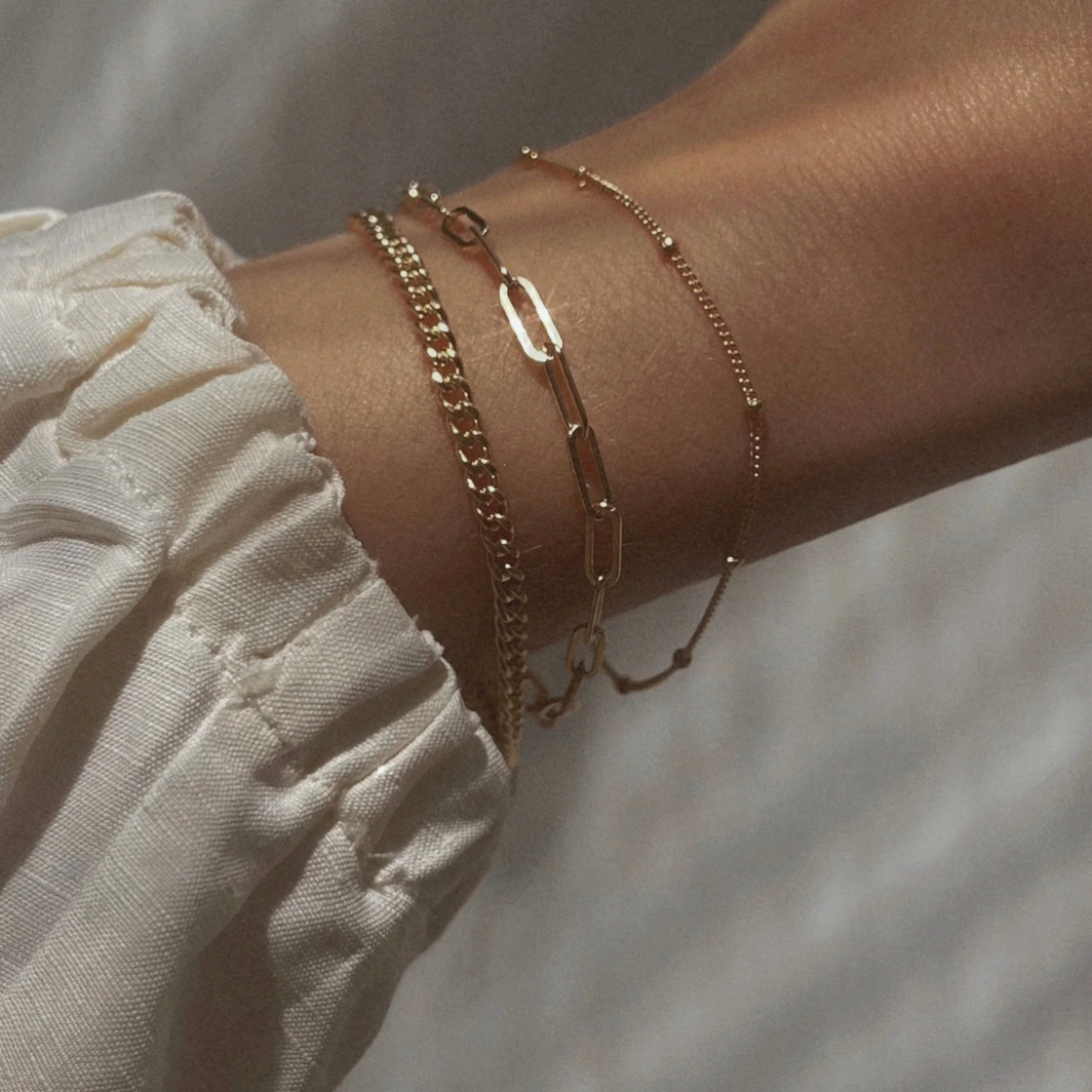 Mod + Jo - Lesley Satellite Chain Bracelet - Gold