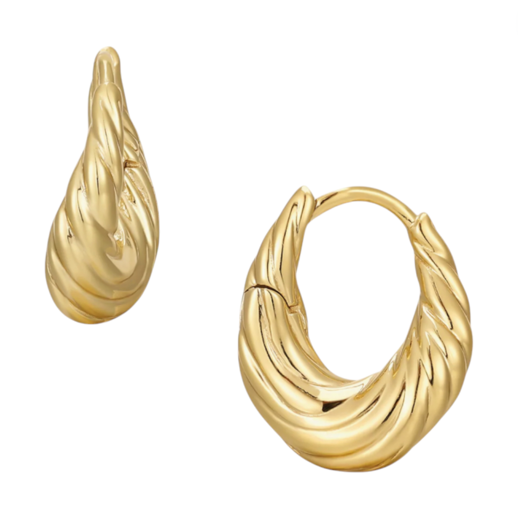 Mod + Jo - Rue Molten Hoops - Gold
