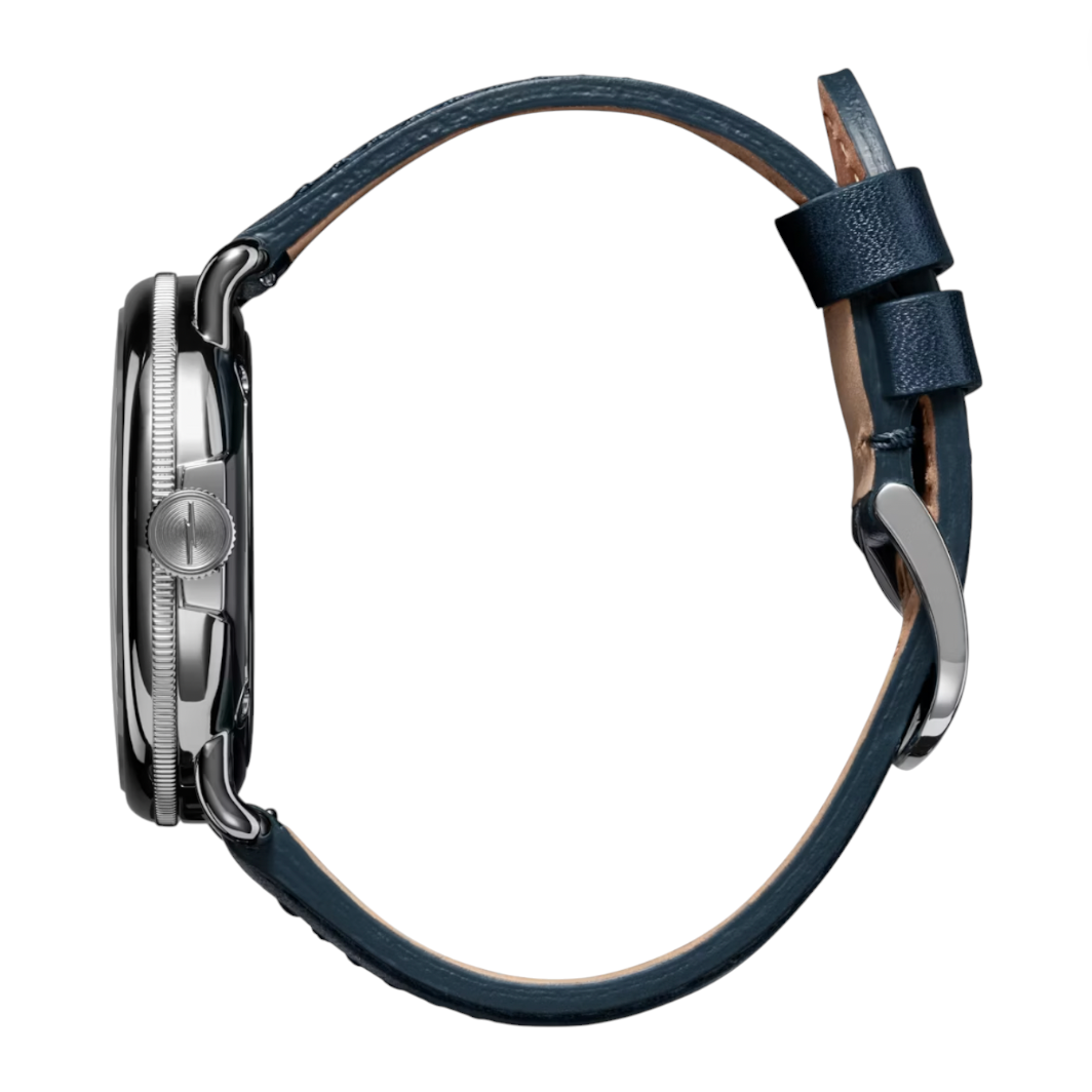 Shinola - Canfield C56 3HD 43mm Watch - Navy Leather