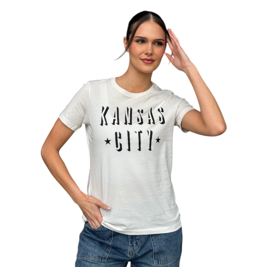 ULAH's Signature Kansas City Tee - Women's - Vintage White