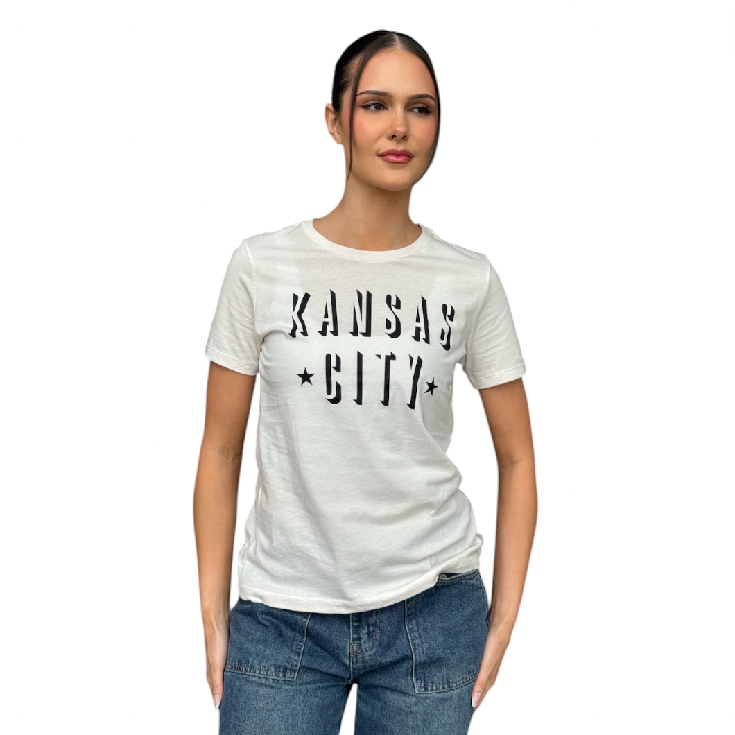 ULAH's Signature Kansas City Tee - Women's - Vintage White