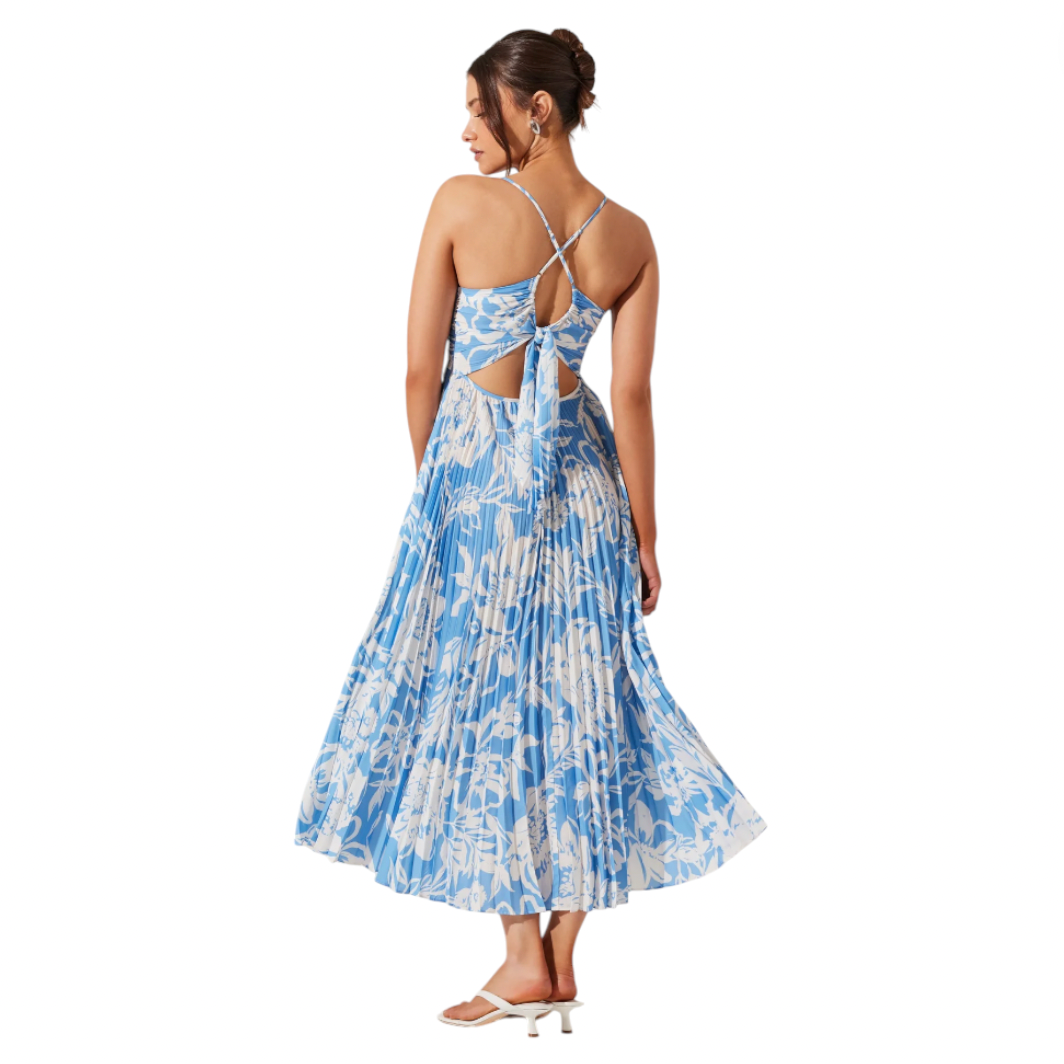 ASTR - Blythe Dress - Blue Floral