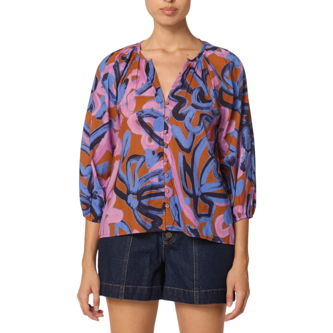 Cleobella - Ramona Blouse - Fresco Print