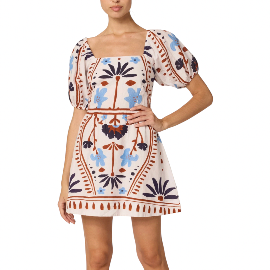 Cleobella - Mariana Mini Dress - Liliana Print