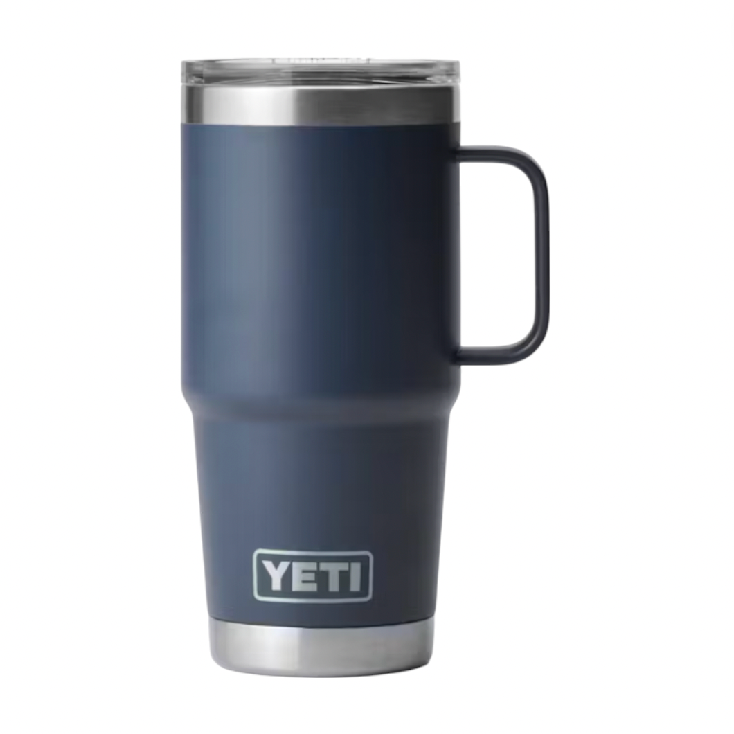 YETI - Rambler 20 oz Travel Mug w/ Stronghold Lid - Navy
