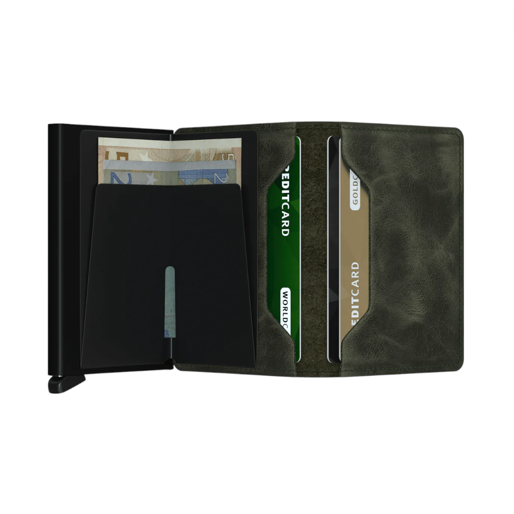 SECRID - Slimwallet - Vintage Olive | Black