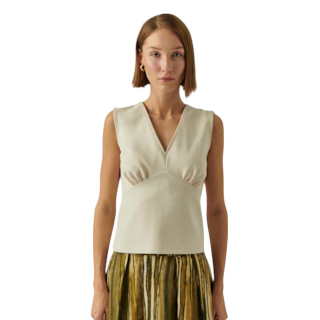 Exquise - Baylor Blouse - Cream