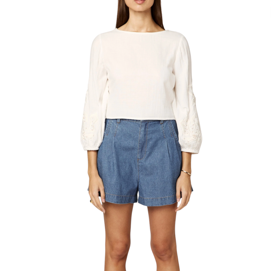 Cleobella - Sullivan Shorts - Light Denim