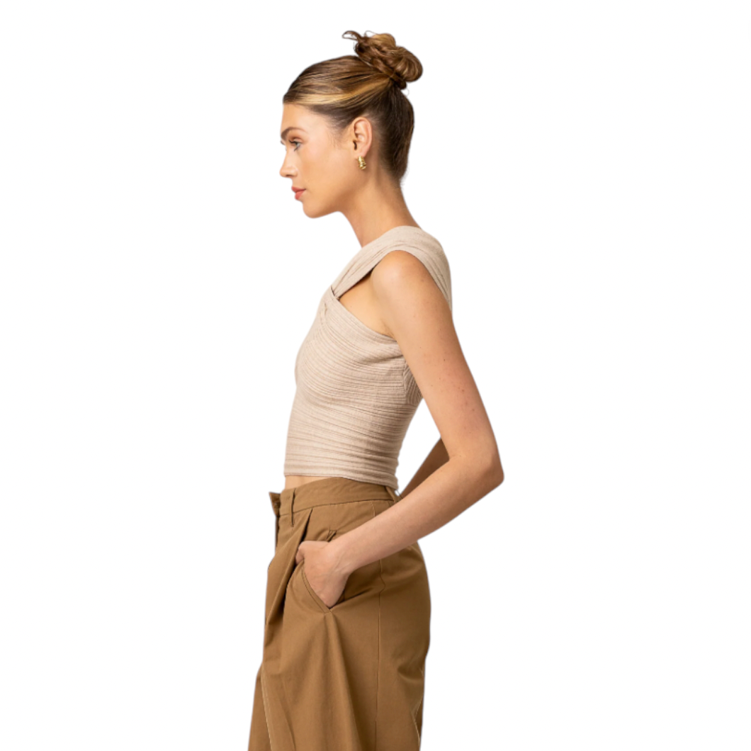 Line & Dot - Aisha Top - Cream