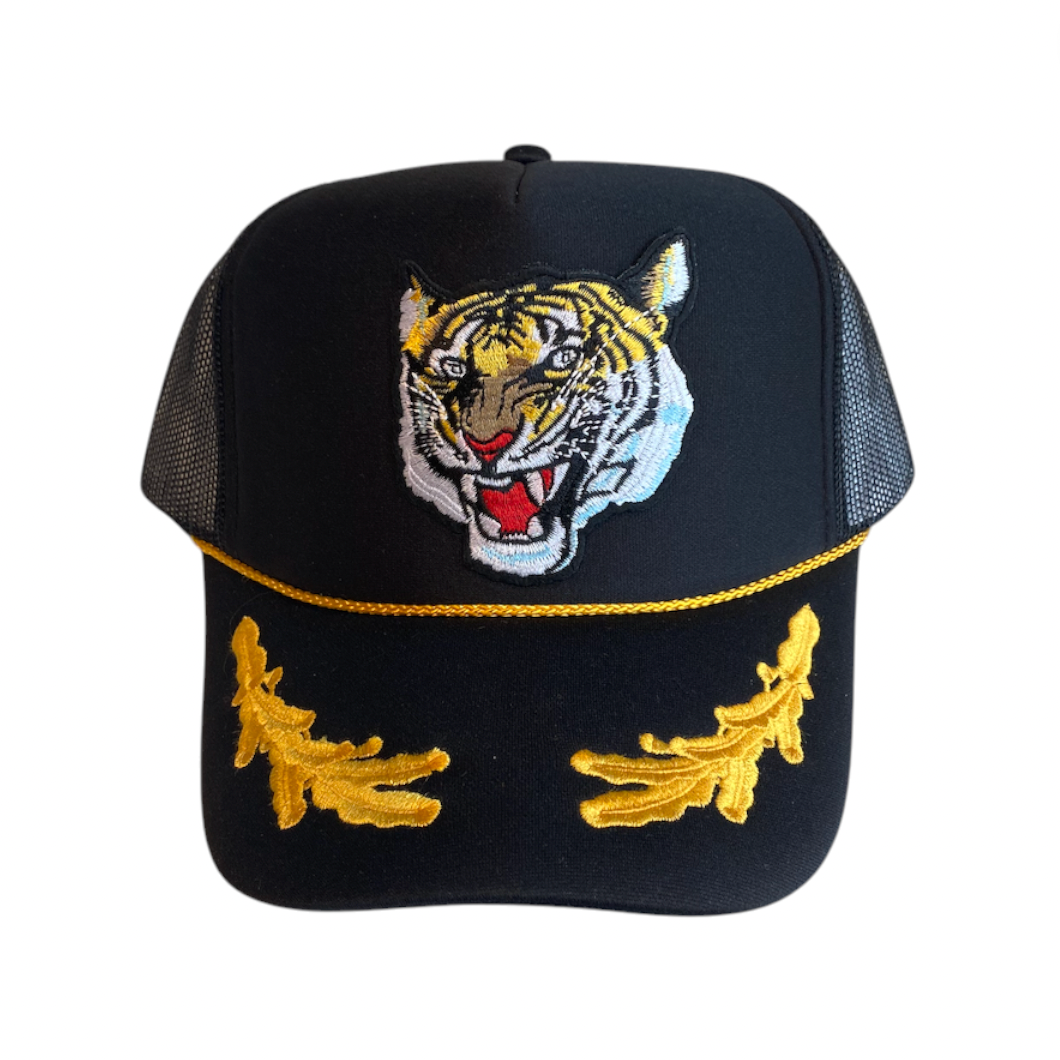 Rowdy Goods - Way To Go Tiger Trucker Hat - Black