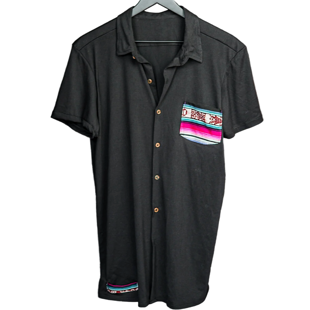 Pancho's Blanket - Vesper Shirt - Black