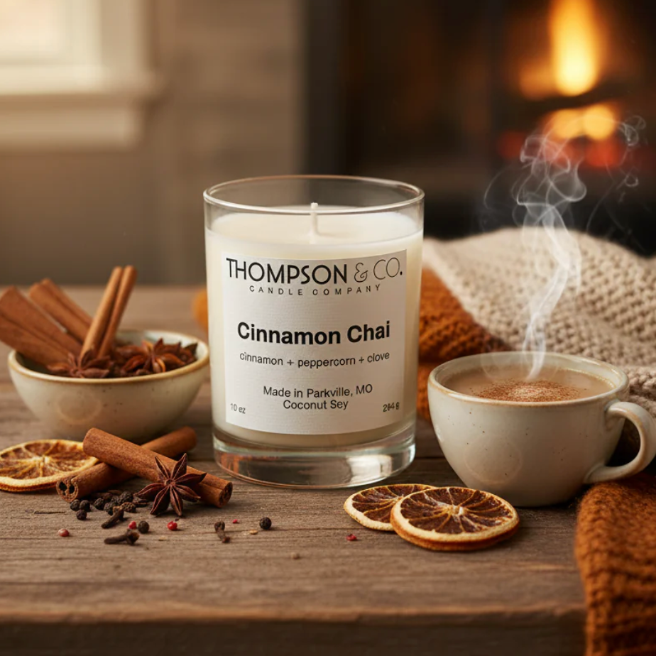 Thompson & Co - Cinnamon Chai Candle