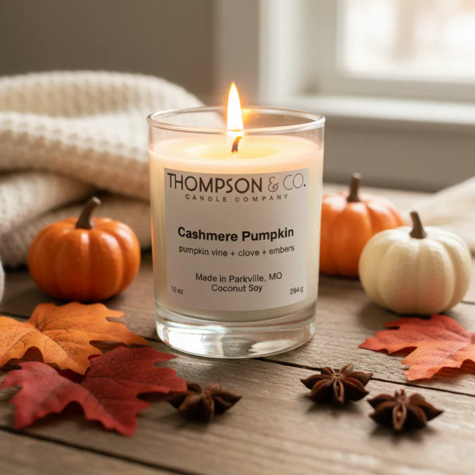 Thompson & Co - Cashmere Pumpkin Candle