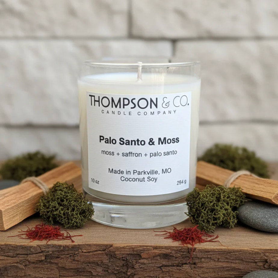 Thompson & Co - Palo Santo & Moss Candle