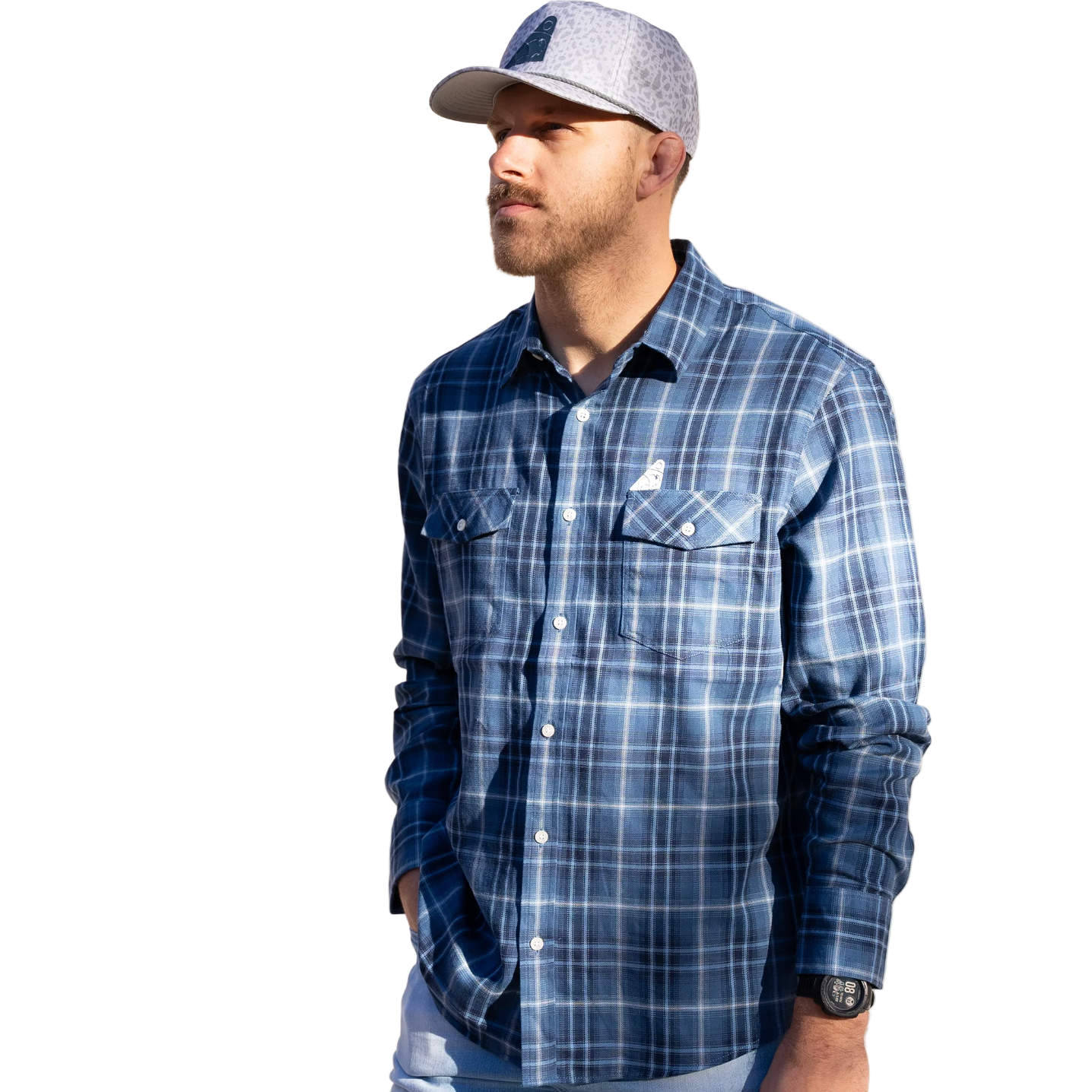 Prairie Sailor - Outland Flannel Shirt - Blue