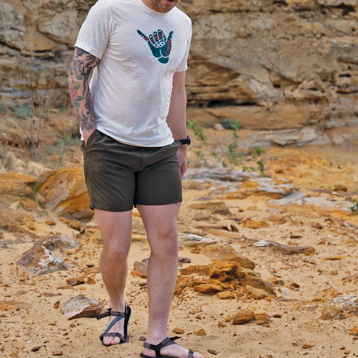 Prairie Sailor - Basecamp Short - Trail Brown