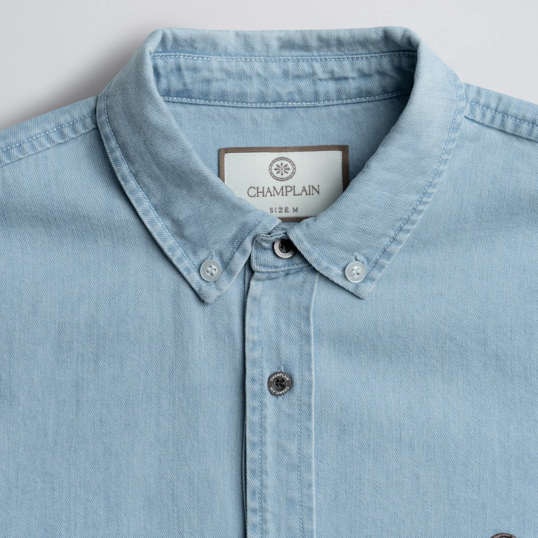 Champlain - Light Wash Denim Shirt