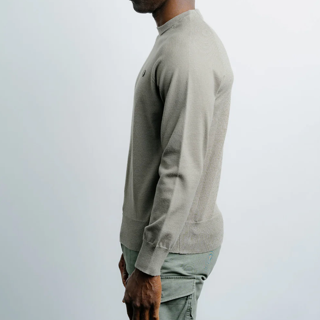 Champlain - Light Weight Sweater - Olive
