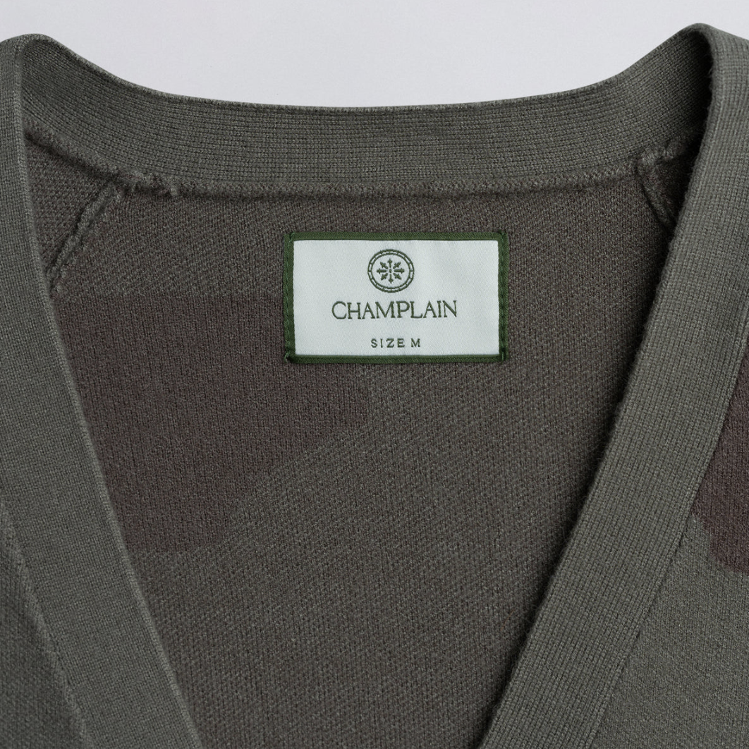 Champlain - Camo Cardigan - Camouflage