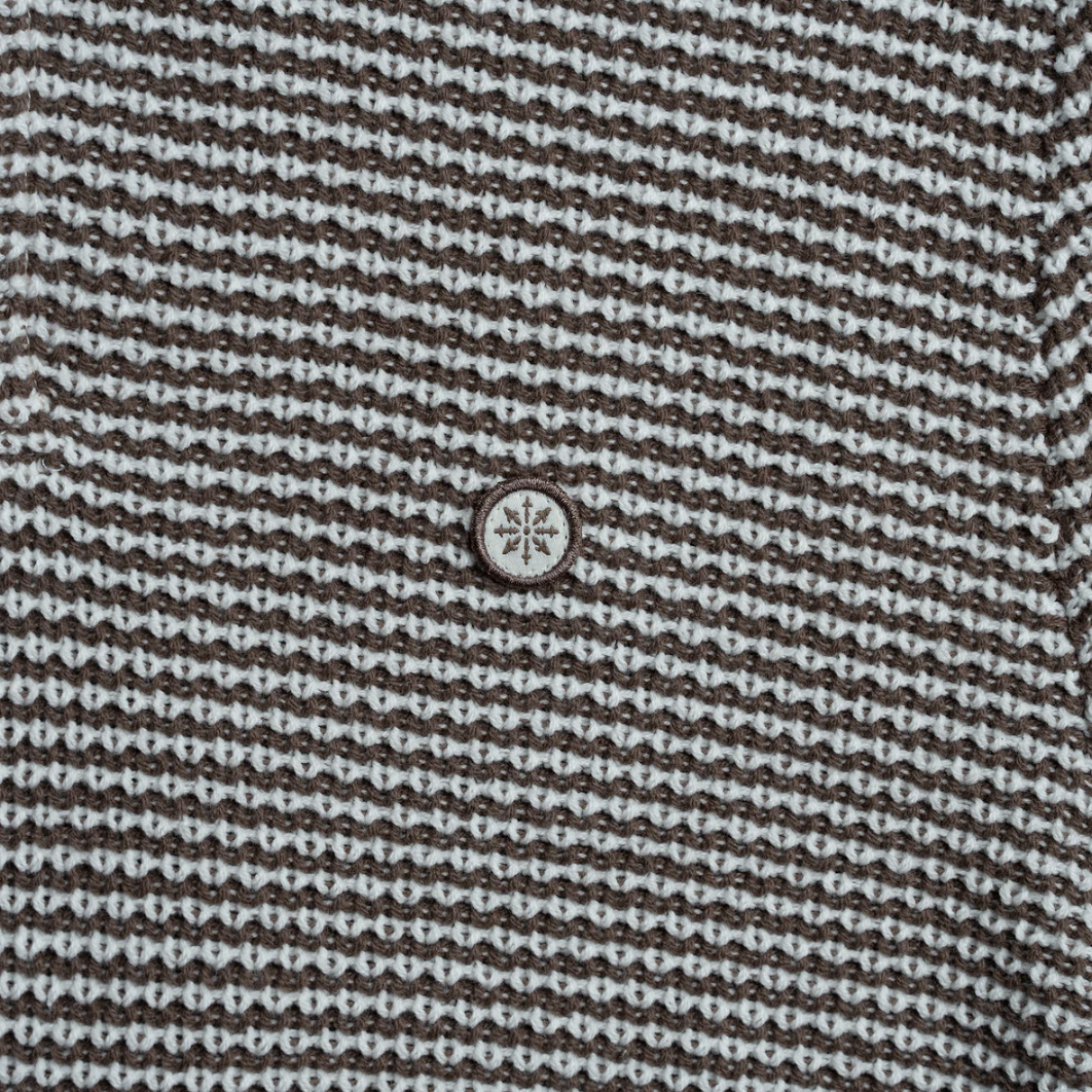 Champlain - 2 Tone Rugby Shirt - Brown