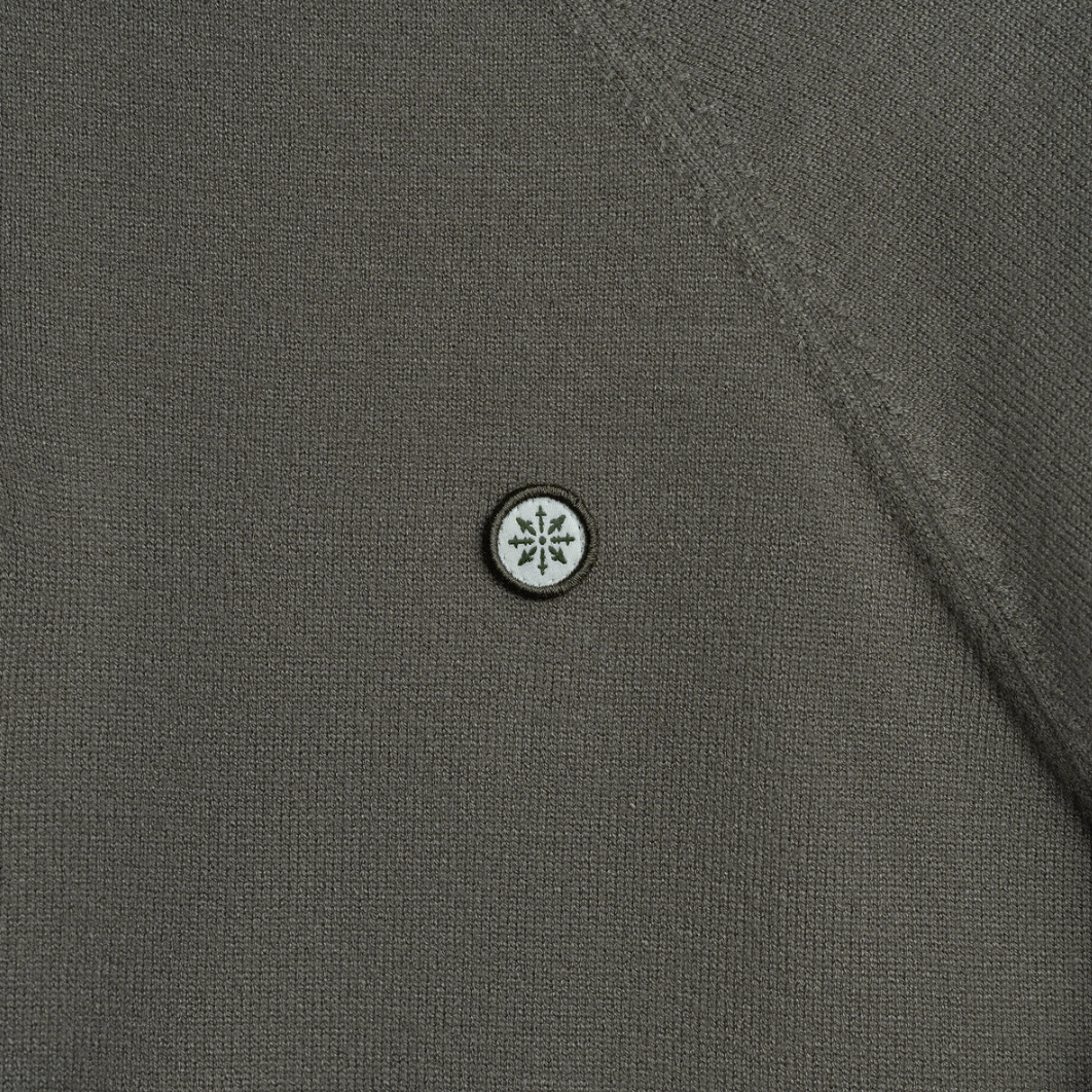 Champlain - Long Sleeve Knit Rugby Shirt - Olive