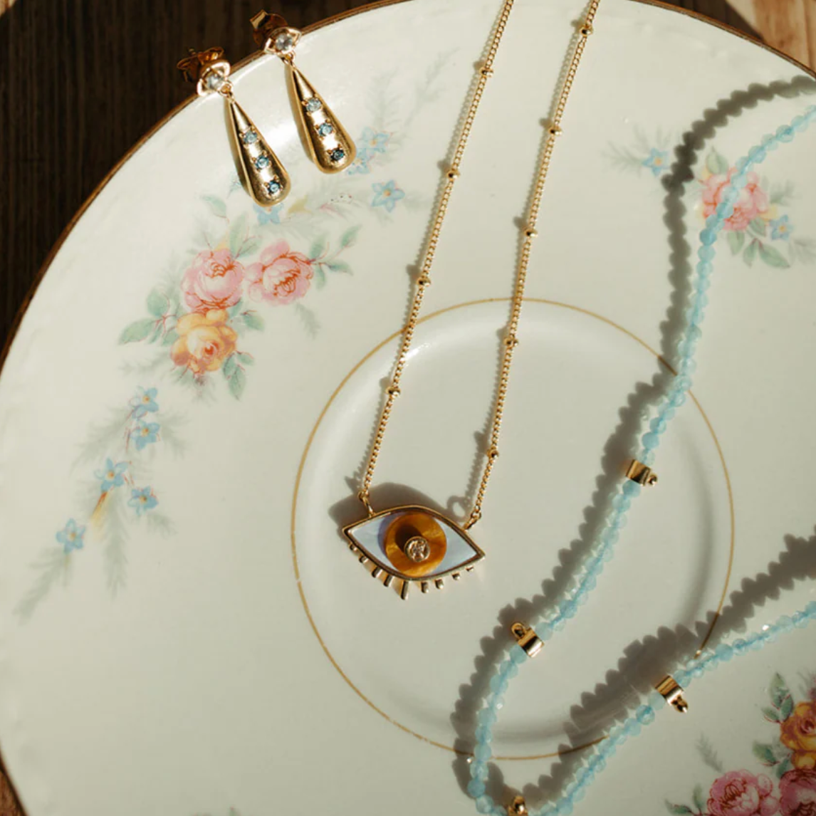 Sierra Winter - Lover's Eye Necklace - Tiger's Eye