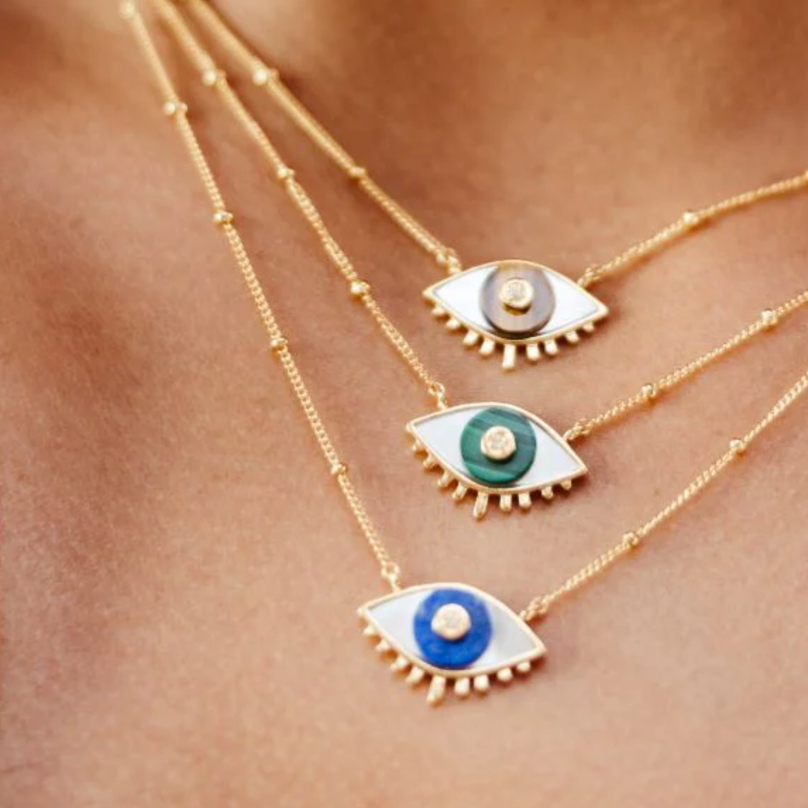 Sierra Winter - Lover's Eye Necklace - Tiger's Eye
