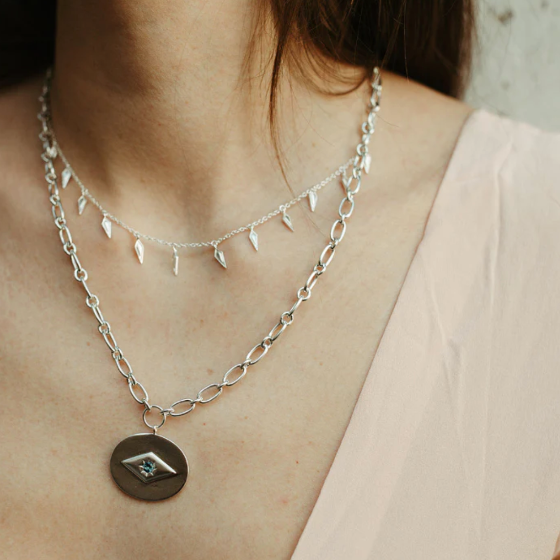 Sierra Winter - Eve Necklace - Silver